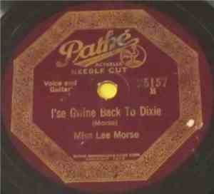 Miss Lee Morse And Her Blue Grass Boys / Miss Lee Morse - Sweet Man / I'se  ...