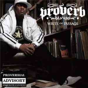 Proverb - Write Of Passage