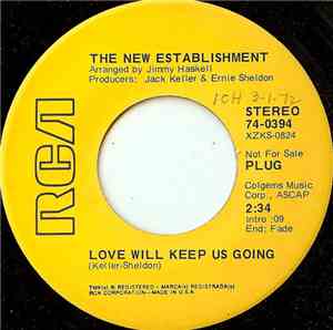 The New Establishment  - Love Will Keep Us Going / If I Don't Find You Ther ...