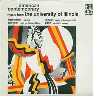 Fredrickson / Johnston / London / Zonn - Music From The University Of Illin ...