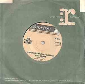 The Electric Prunes - I Had Too Much To Dream (Last Night)