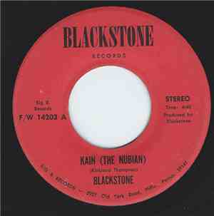 Blackstone  - Kain (The Nubian) / Hot Blues