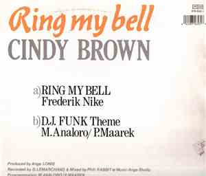 Cindy Brown - Ring My Bell