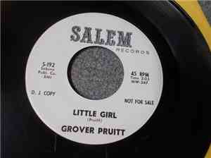 Grover Pruitt - Little Girl / Shake The Flea