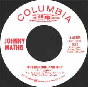 Johnny Mathis - Wherefore And Why