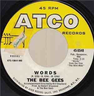 The Bee Gees - Words